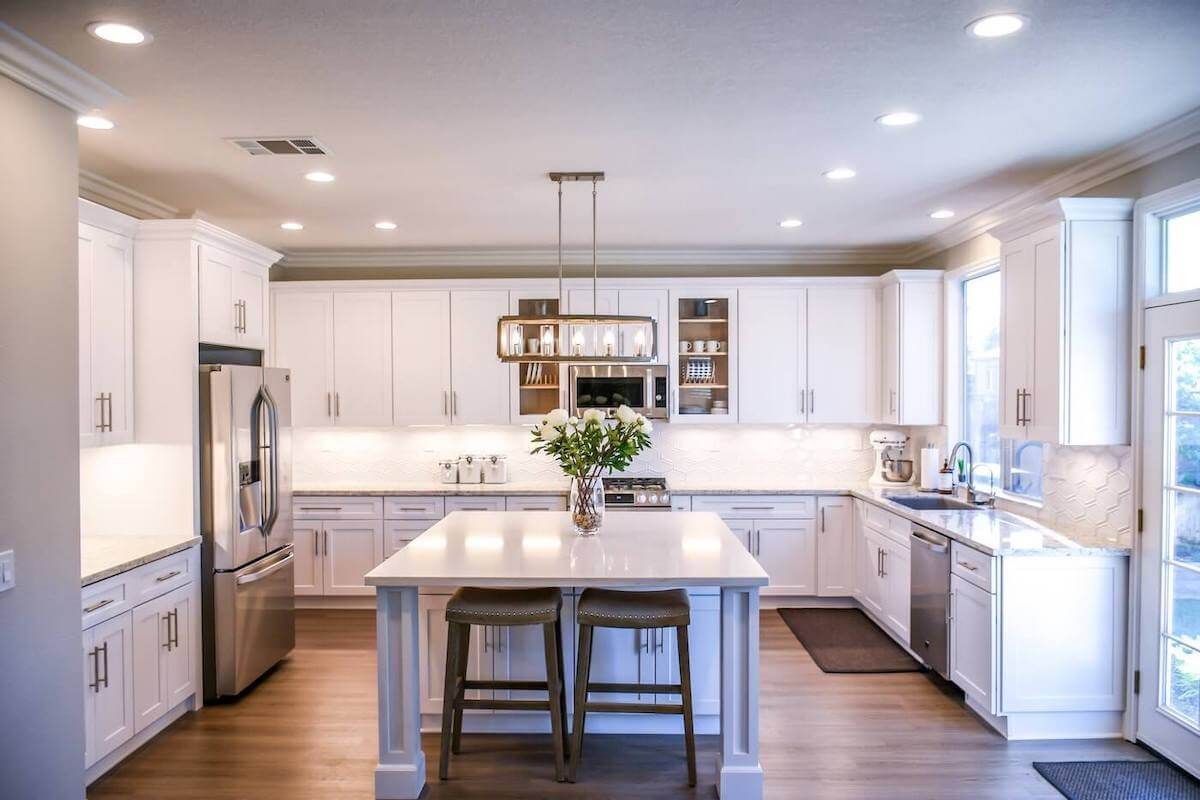 Residential electrical lighting installed by Bechtold Electric in San Antonio