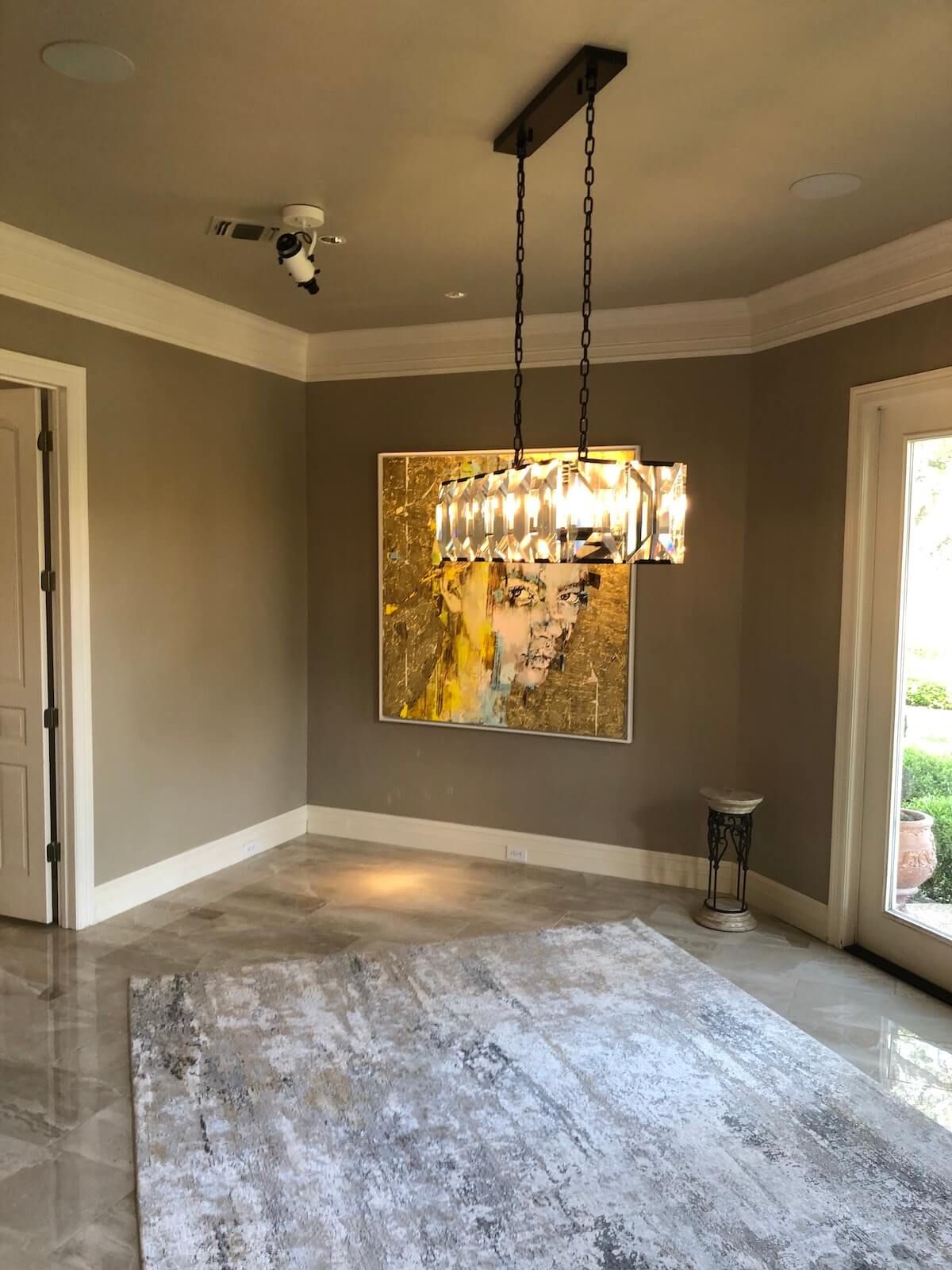 Residential lighting installation by Bechtold Electric